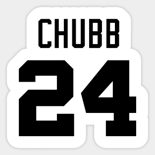 Nick Chubb Cleveland Sports Sticker